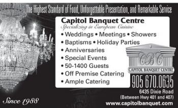 Capitol Banquet Centre Ltd