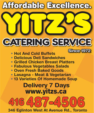 Yitz\'s Delicatessen Restaurant & Catering