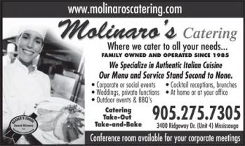 Molinaro\'s Catering