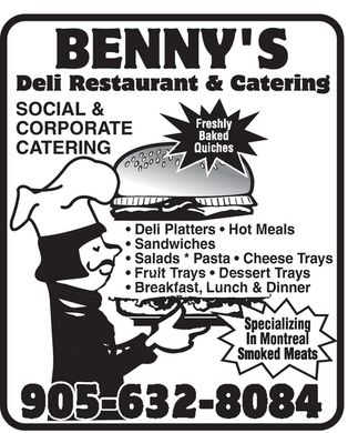 Benny\'s Deli Restaurant & Catering