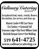 Culinary Catering Services