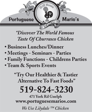 Portuguese Mario\'s Grill House & Catering