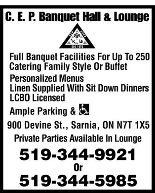 CEP Banquet Hall & Lounge