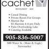 Cachet Restaurant & Bar