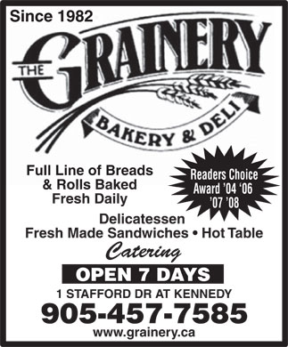 Grainery Bakery & Deli